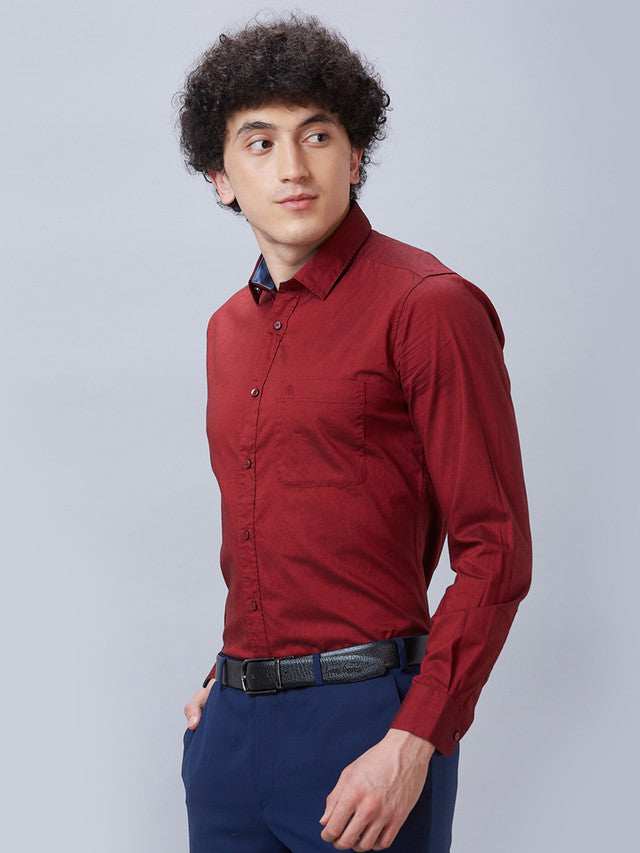 Raymond Red Casual Shirt 