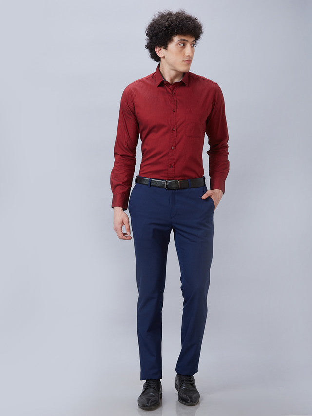 Raymond Red Casual Shirt 