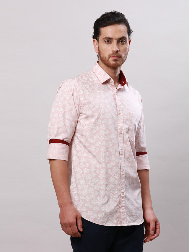 Raymond Beige Casual Shirt 