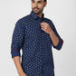 Raymond Blue Casual Shirt 