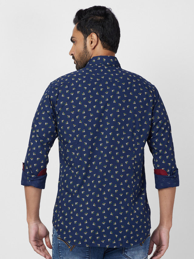 Raymond Blue Casual Shirt 