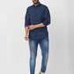 Raymond Blue Casual Shirt 