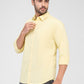 Raymond Yellow Casual Shirt