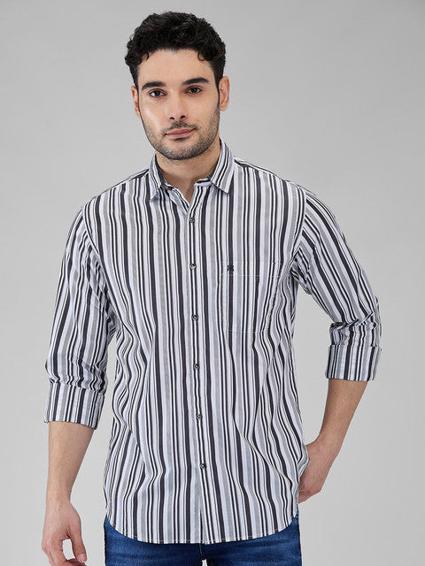 Raymond Grey Casual Shirts