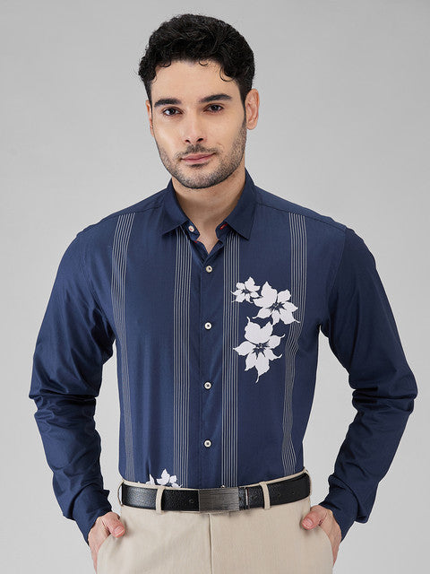 Raymond Blue Casual Shirt 