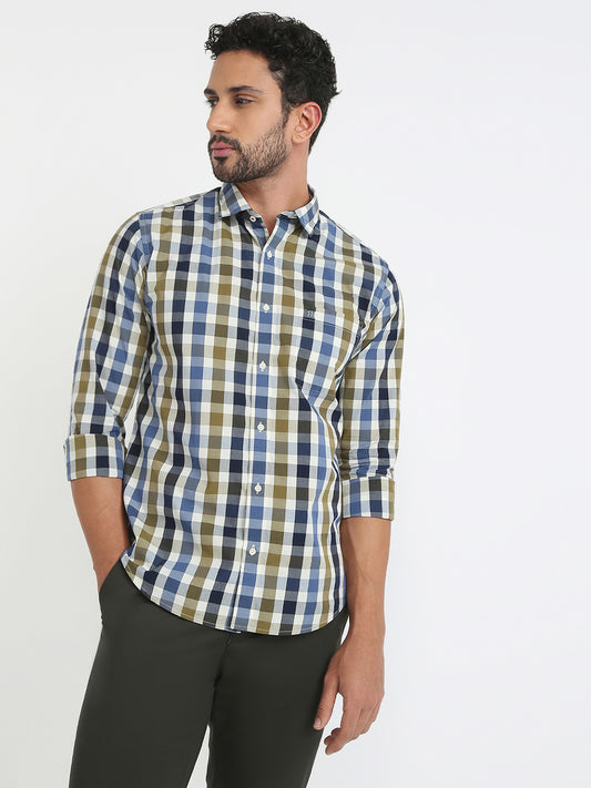 Raymond Blue Casual Shirt 