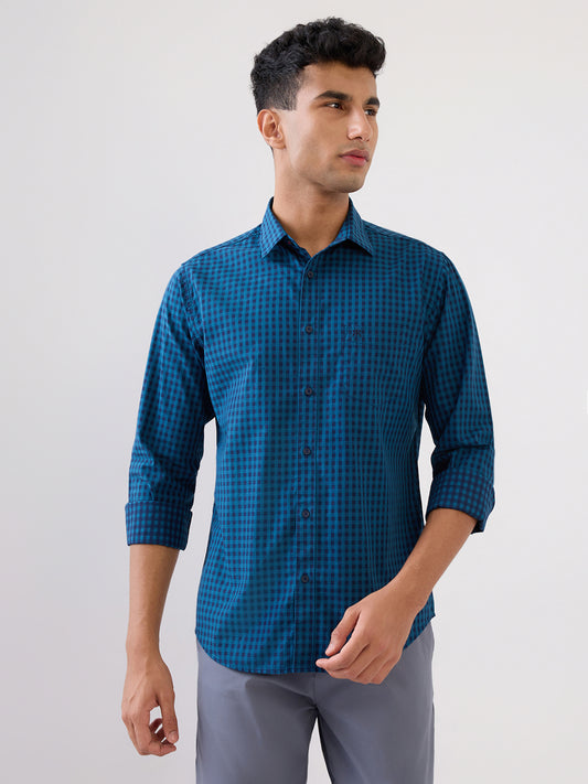Raymond Blue Casual Shirt 