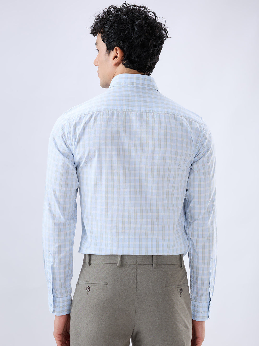 Raymond Blue Casual Shirt