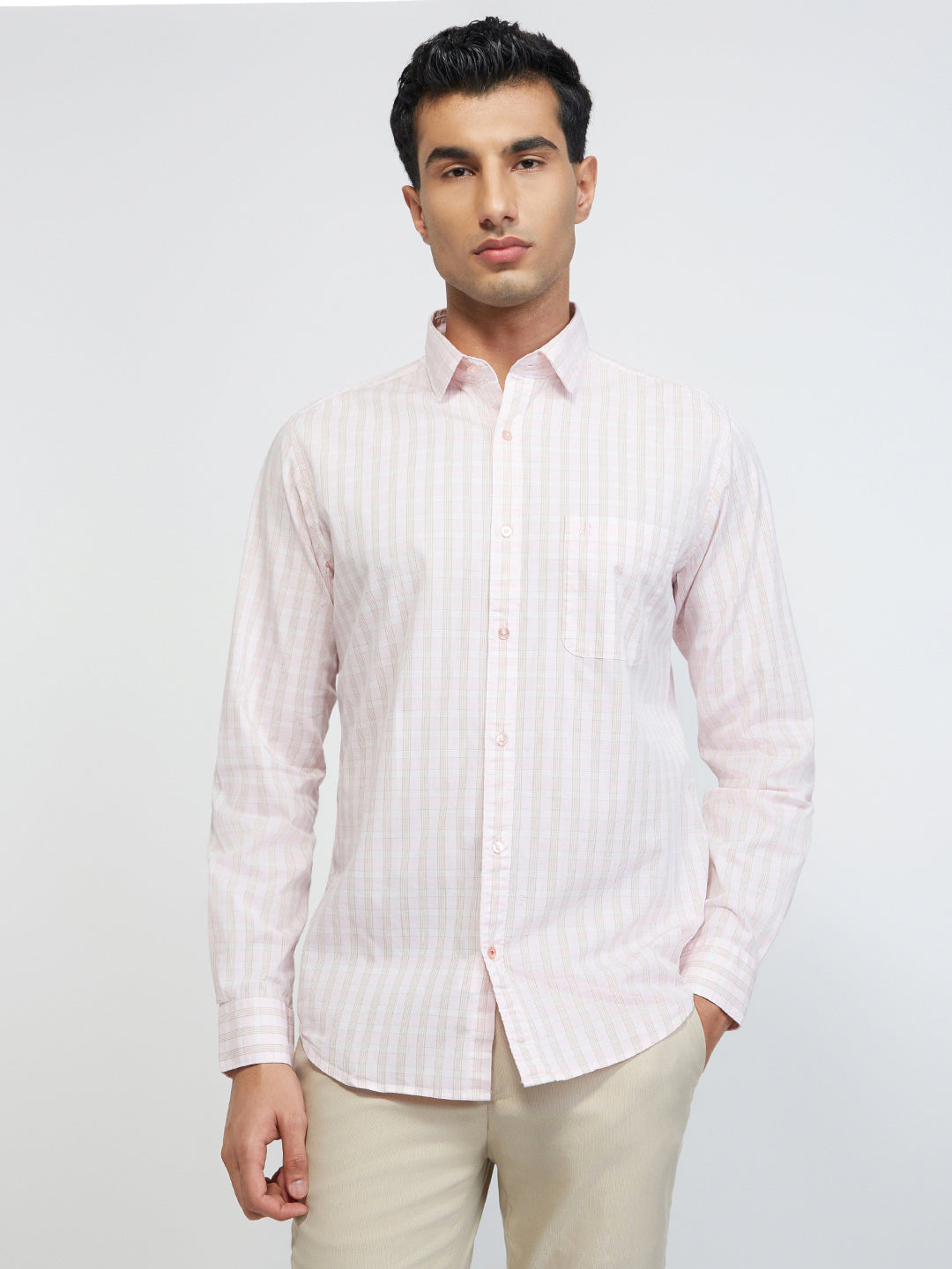 Raymond Red Casual Shirt