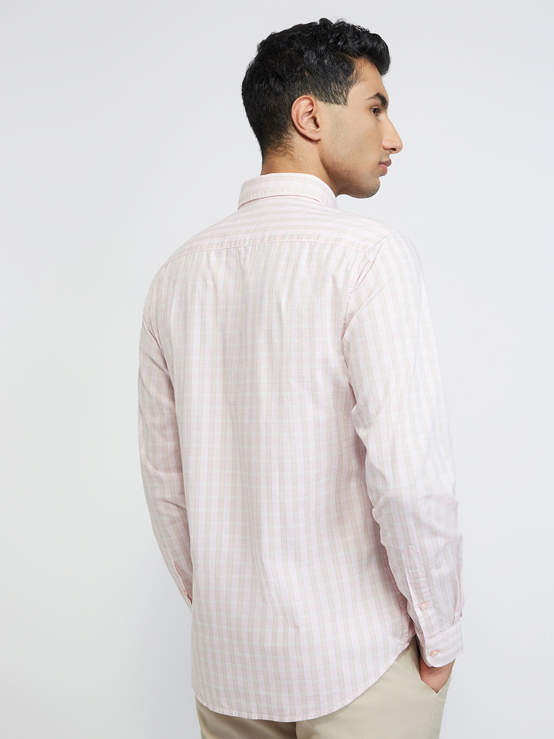 Raymond Red Casual Shirt