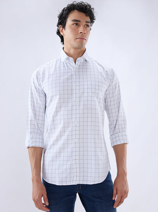 Raymond Grey Casual Shirt