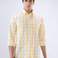 Raymond Yellow Casual Shirt