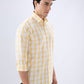 Raymond Yellow Casual Shirt