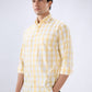 Raymond Yellow Casual Shirt