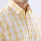 Raymond Yellow Casual Shirt