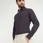 Raymond Purple Casual Shirt