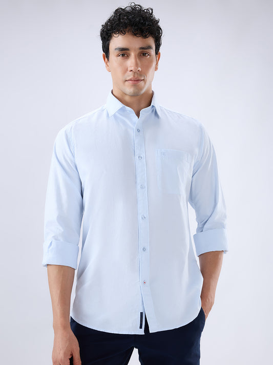 Raymond Blue Casual Shirt