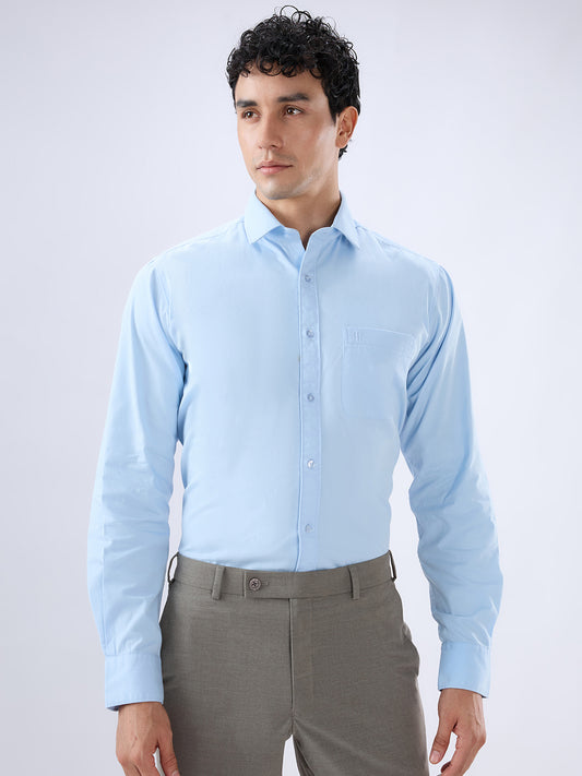 Raymond Blue Casual Shirt