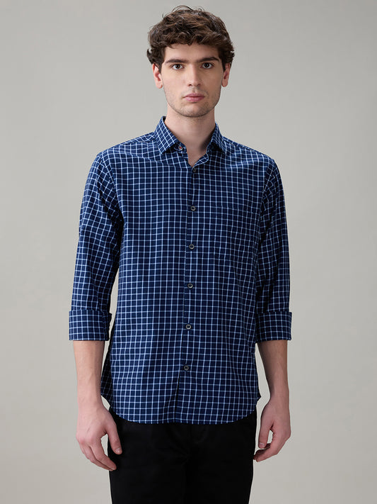 Raymond Blue Casual Shirt 
