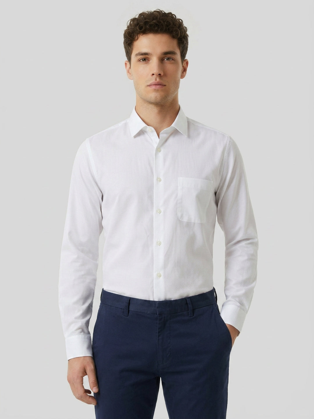 Raymond White Shirt 
