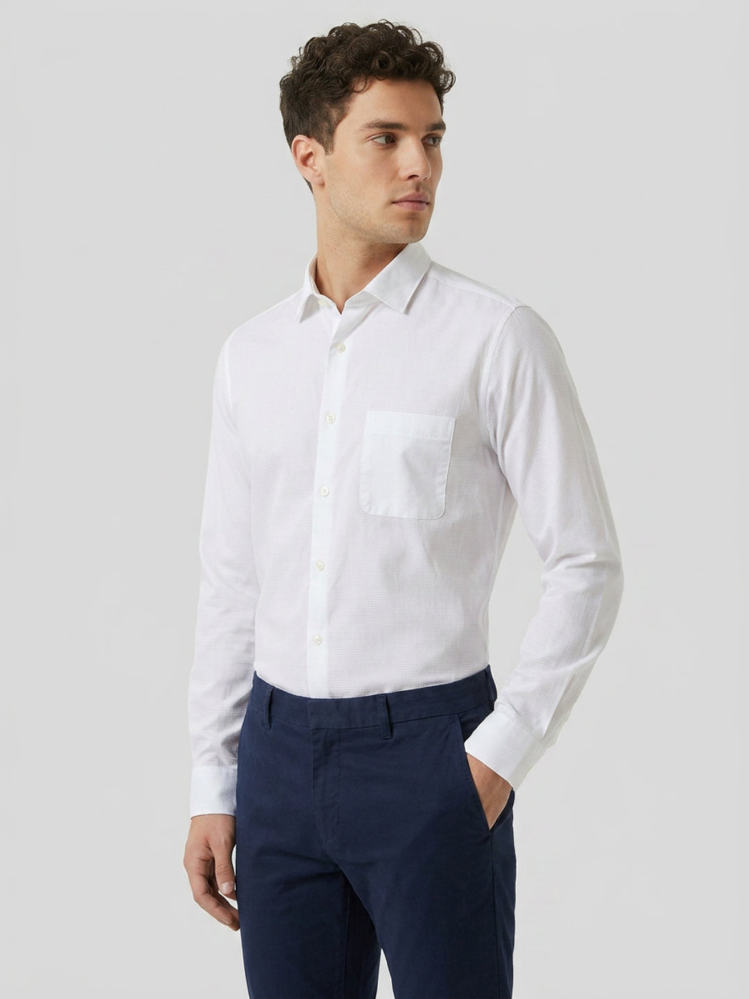 Raymond White Shirt 