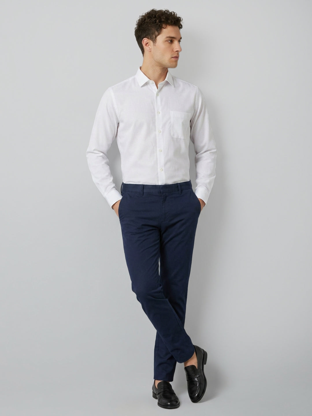 Raymond White Shirt 