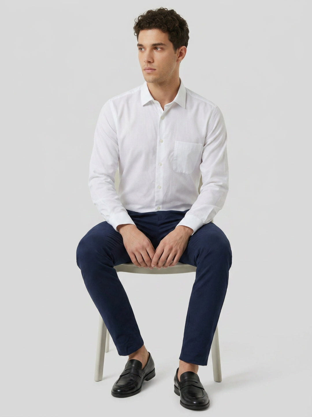 Raymond White Shirt 