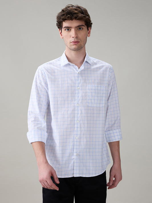 Raymond Blue Casual Shirt 