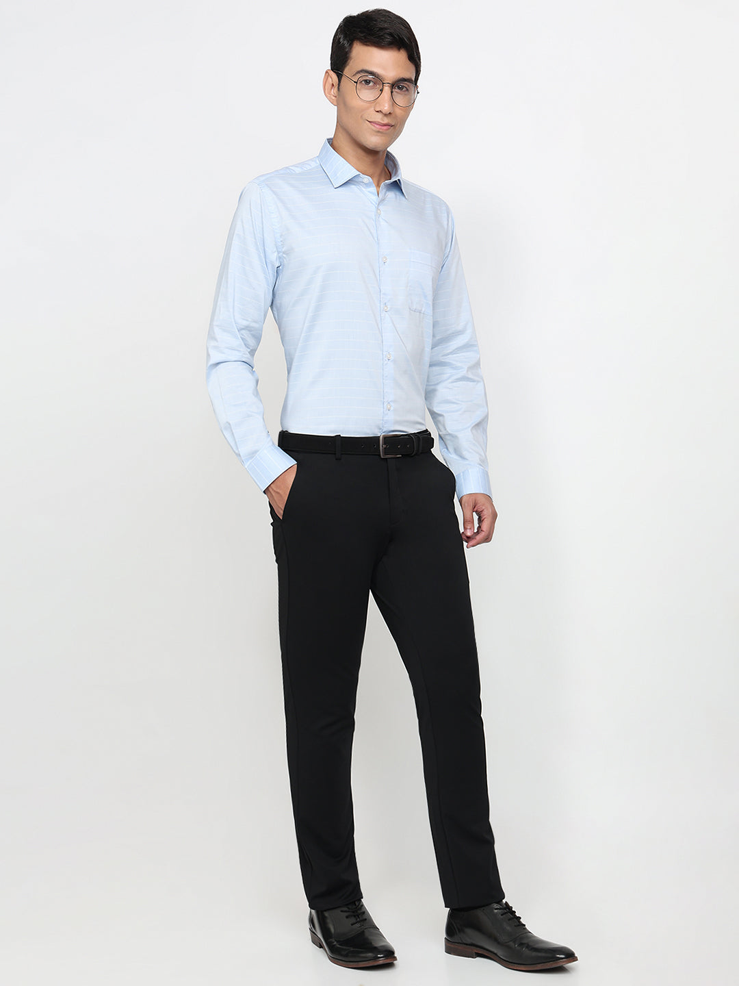 Raymond Blue Casual Shirt