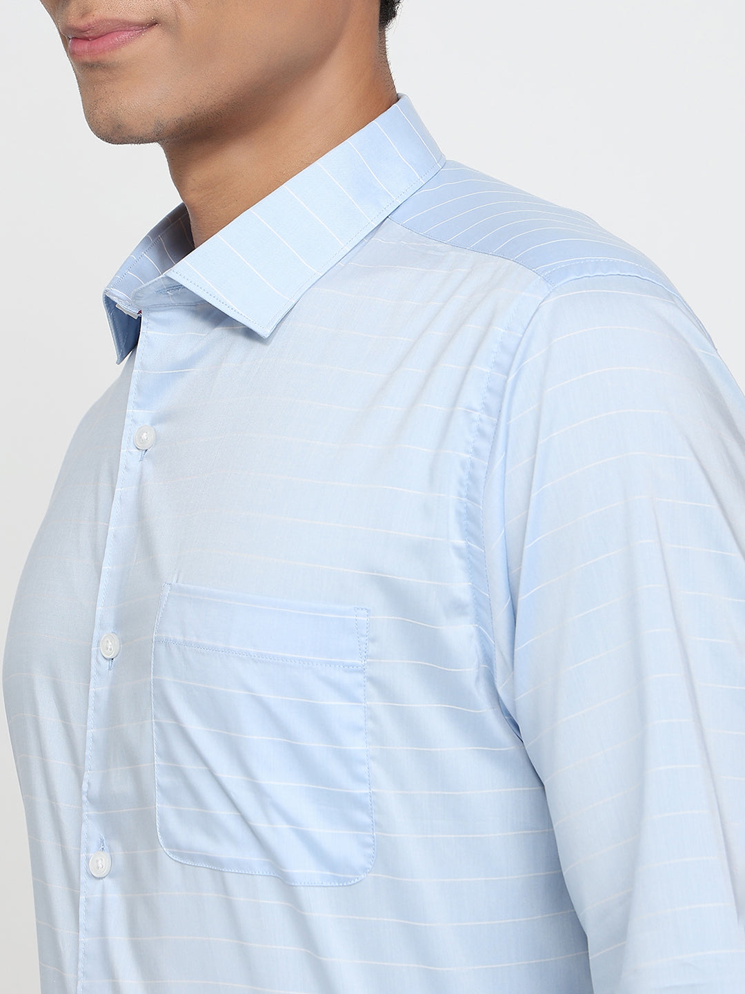 Raymond Blue Casual Shirt