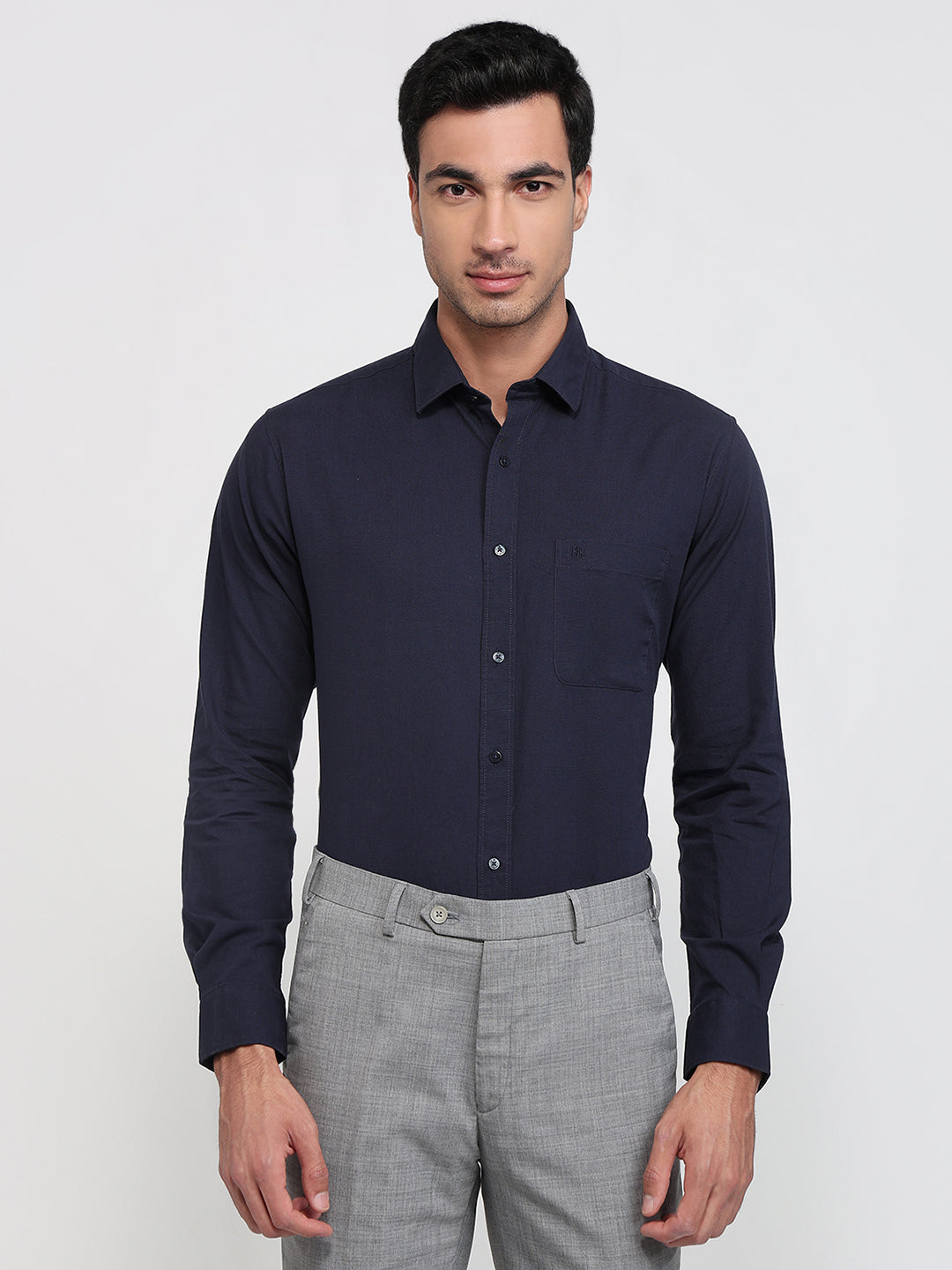 Raymond Blue Casual Shirt