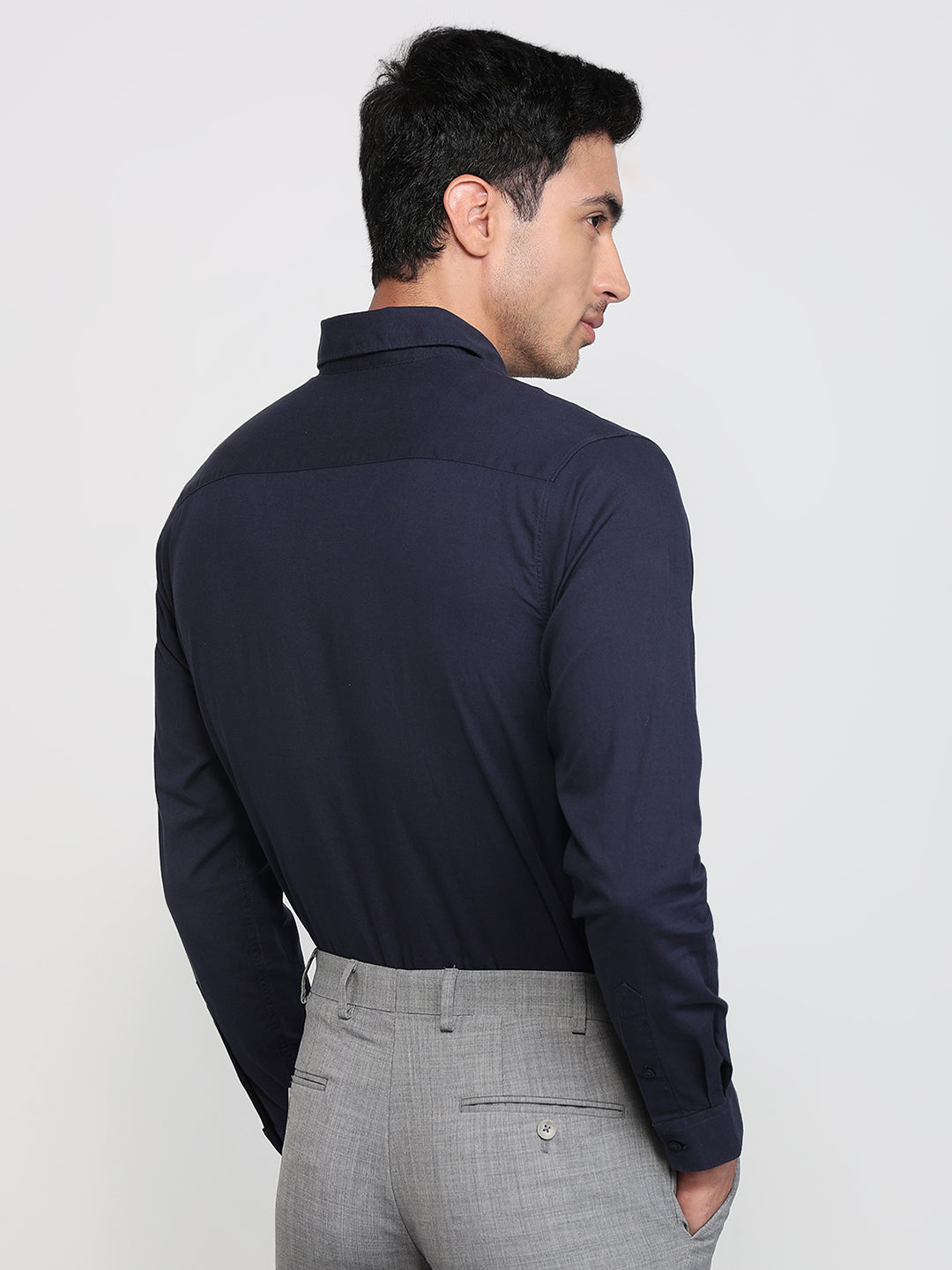 Raymond Blue Casual Shirt