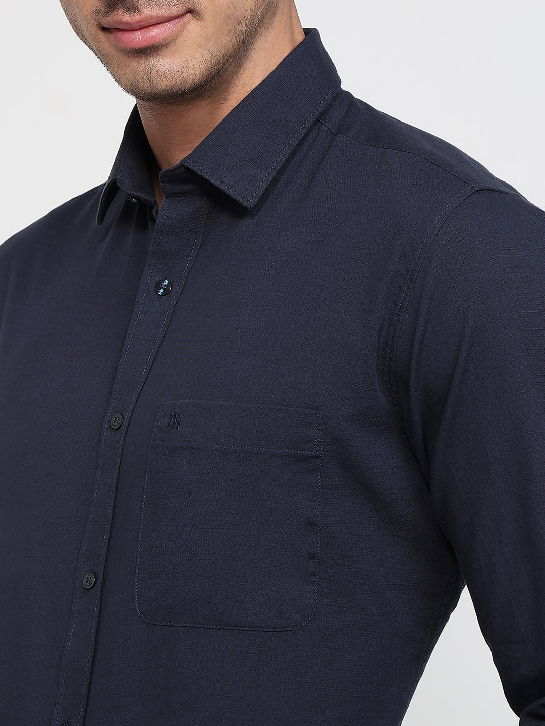 Raymond Blue Casual Shirt
