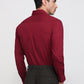 Raymond Maroon Casual Shirt
