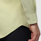 Raymond Men Green Slim Fit Solid Casual Shirt
