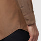 Raymond Men Brown Slim Fit Solid Casual Shirt