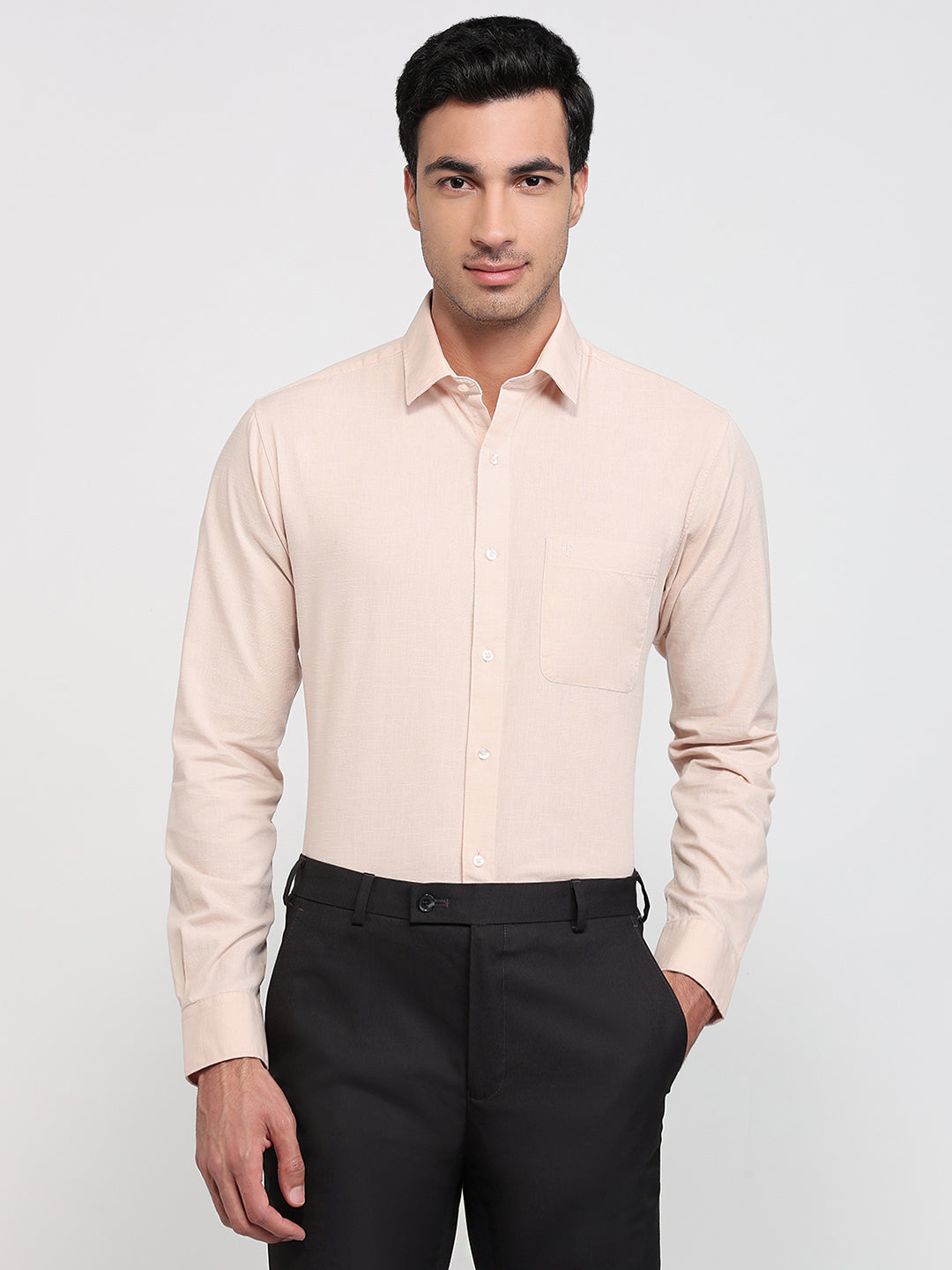 Raymond Red Casual Shirt