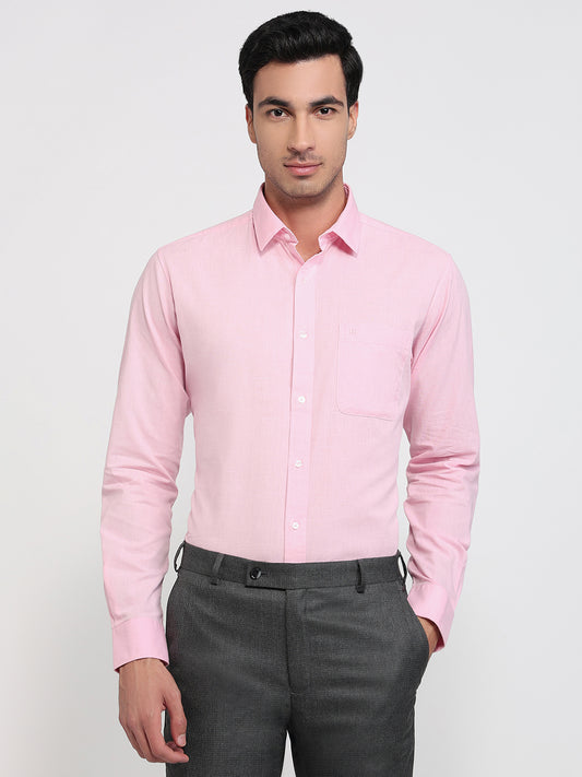 Raymond Red Casual Shirt