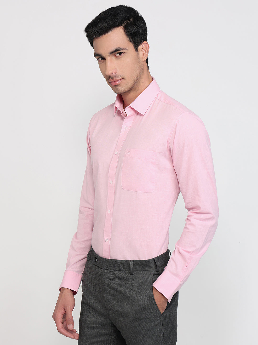 Raymond Red Casual Shirt