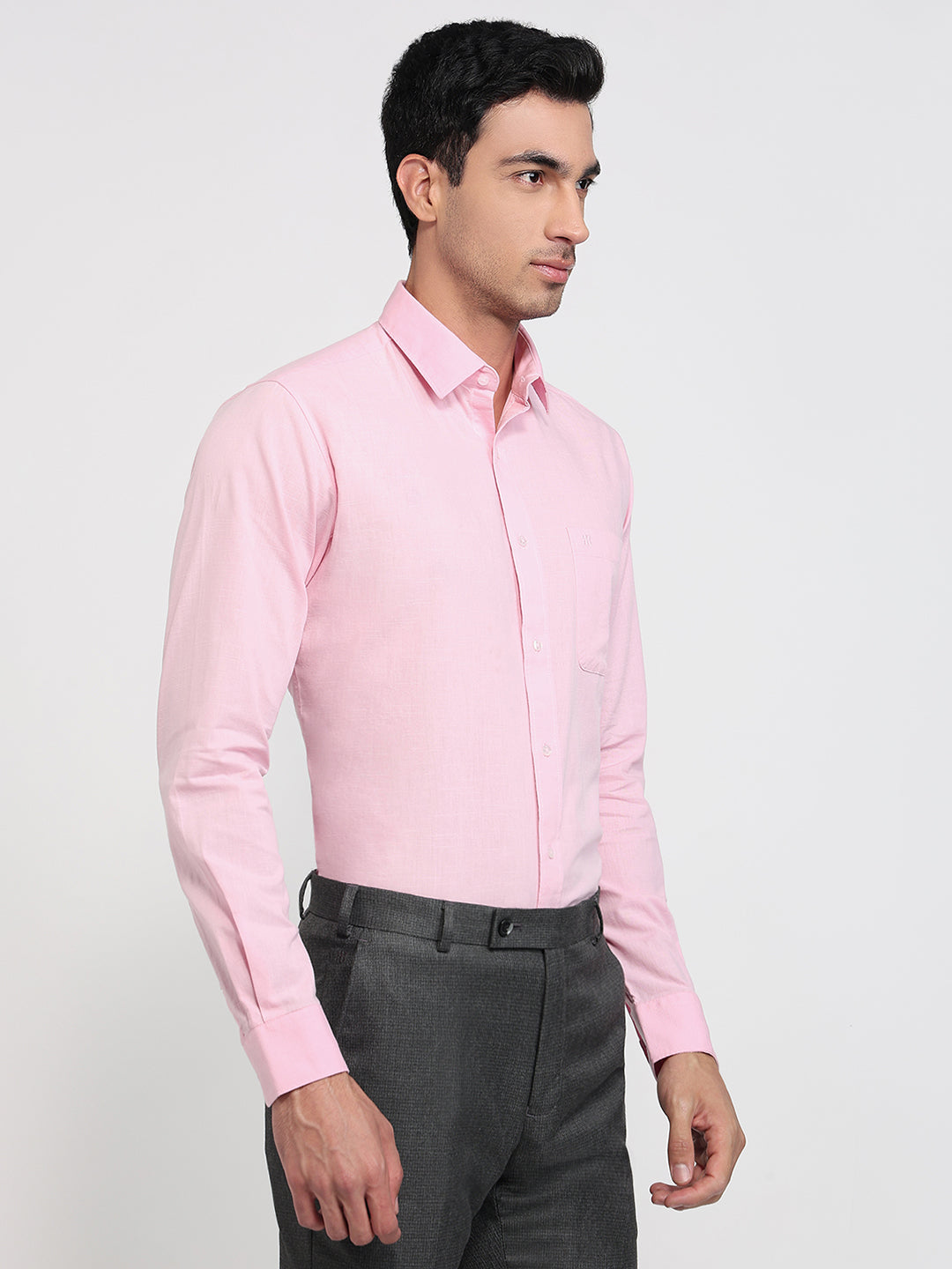 Raymond Red Casual Shirt