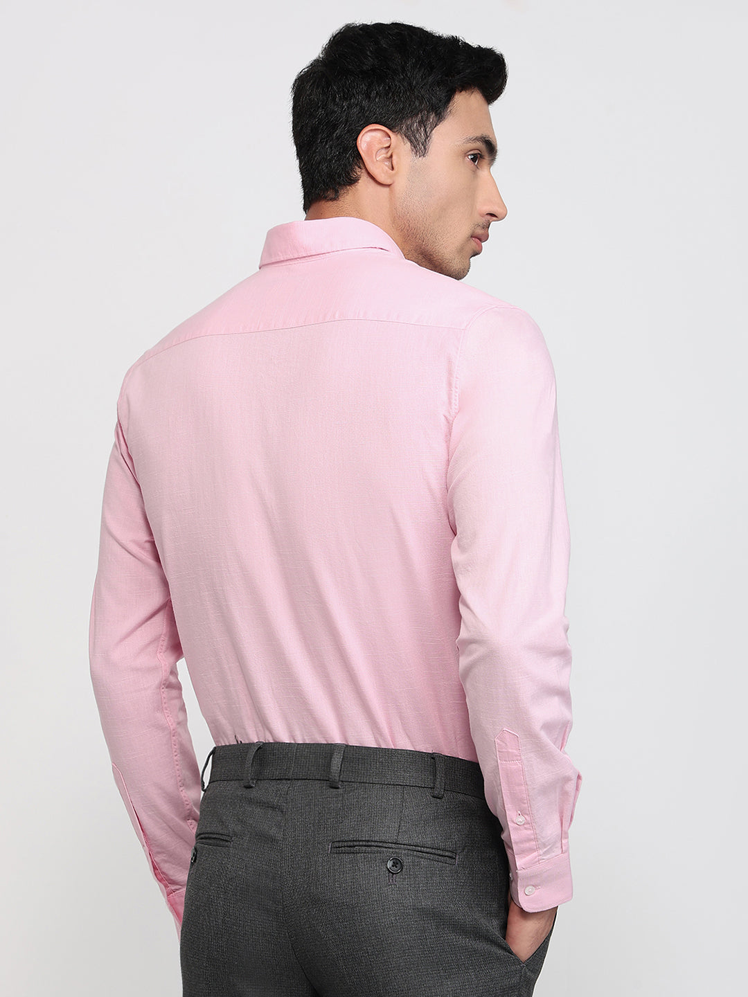 Raymond Red Casual Shirt