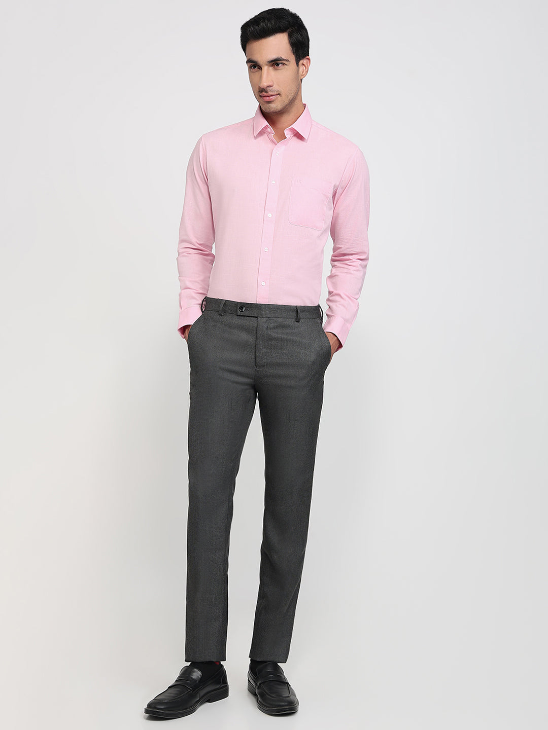 Raymond Red Casual Shirt