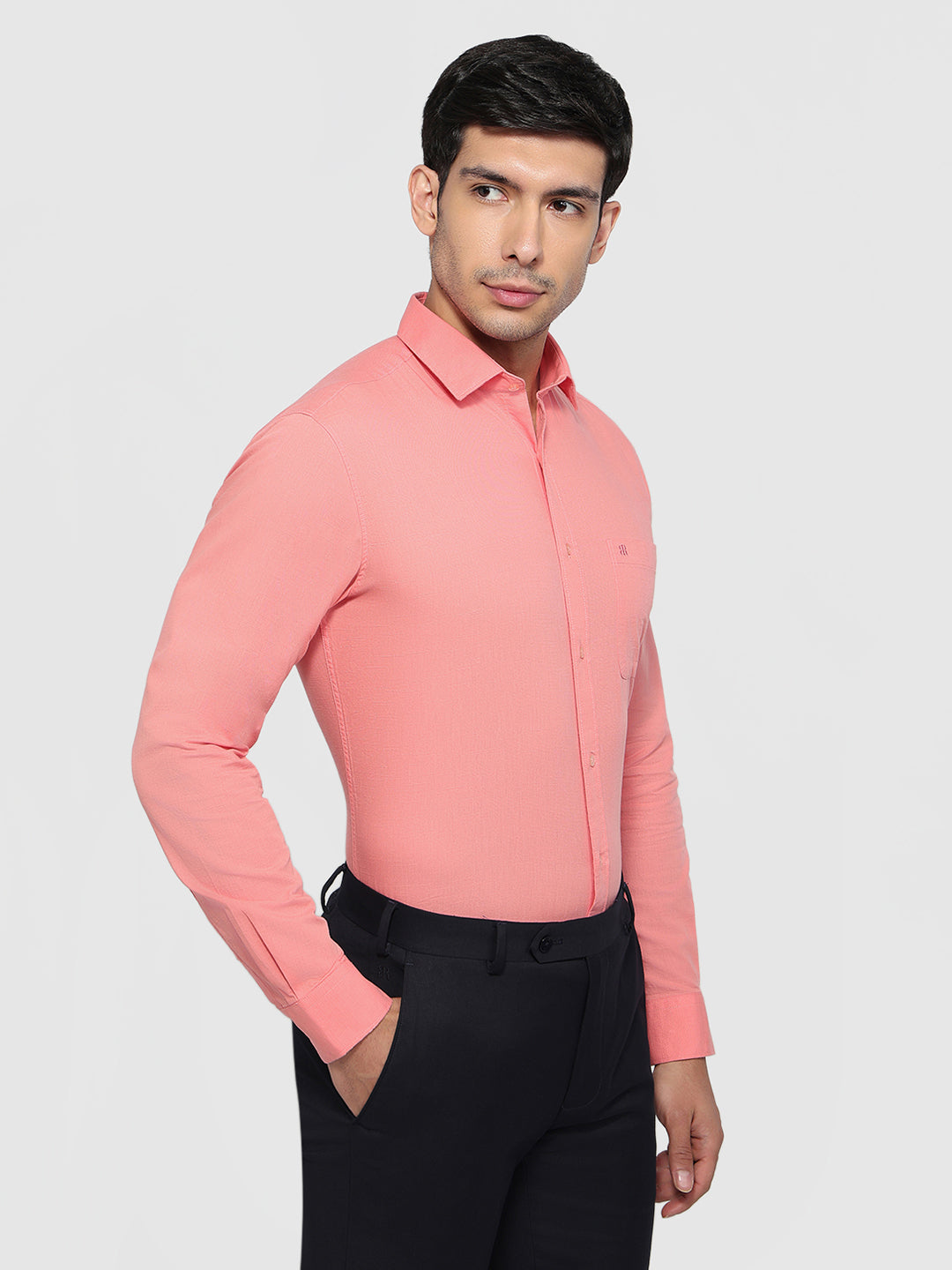 Raymond Red Casual Shirt