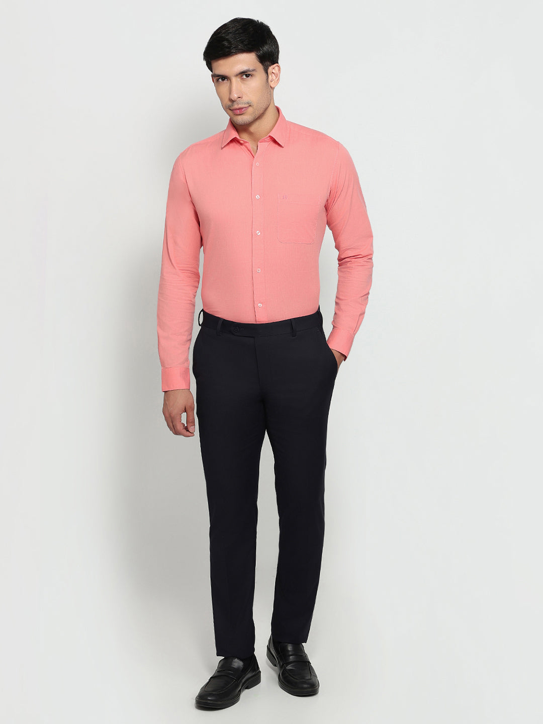 Raymond Red Casual Shirt