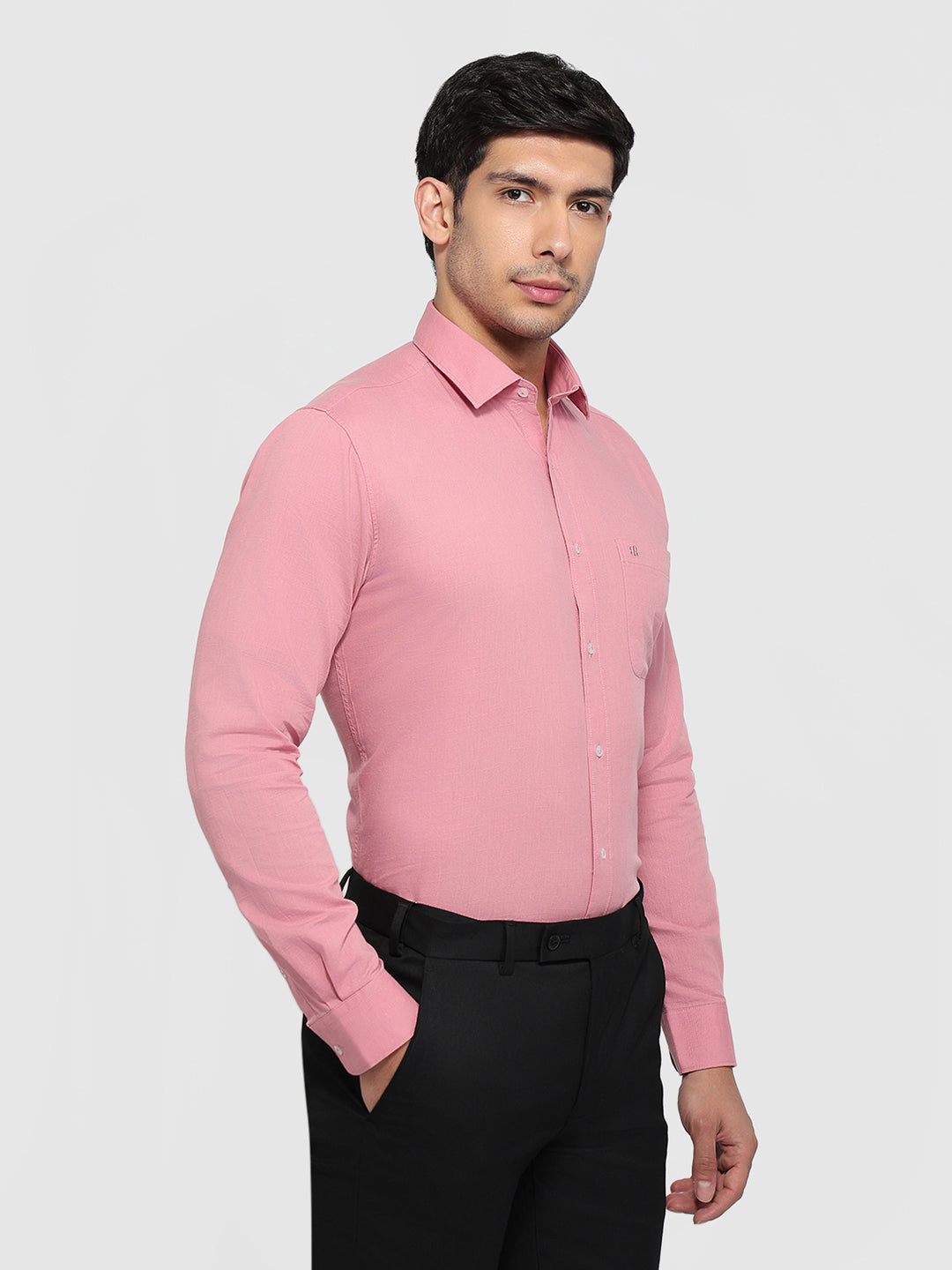 Raymond Red Casual Shirt