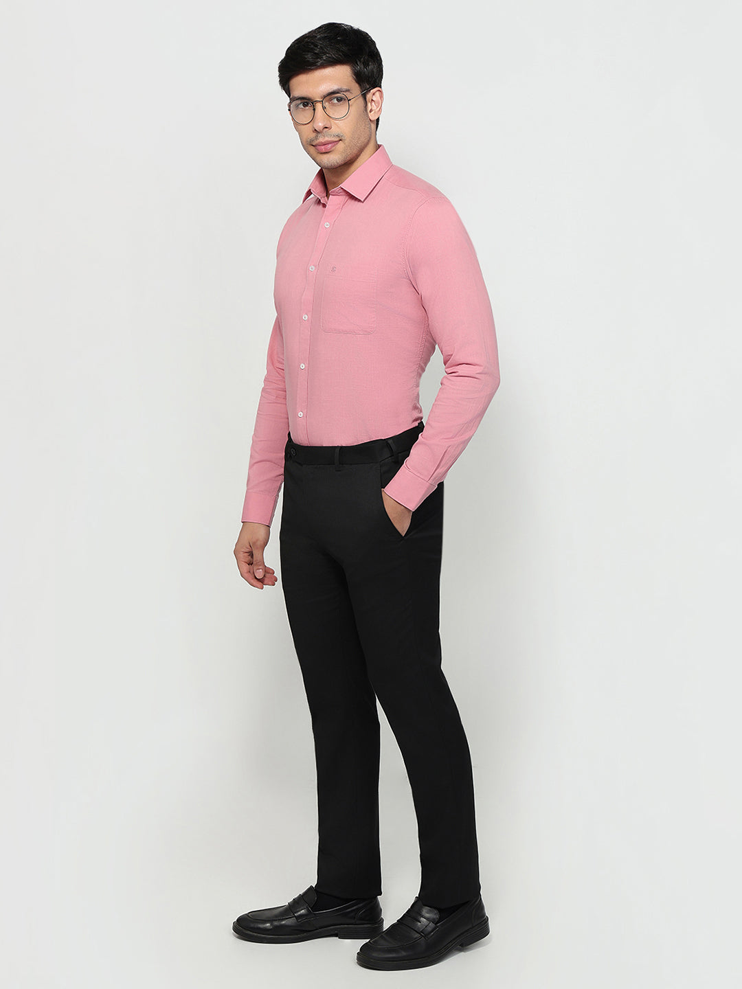 Raymond Red Casual Shirt