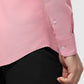 Raymond Men Red Slim Fit Solid Casual Shirt