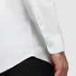 Raymond Men White Slim Fit Solid Casual Shirt