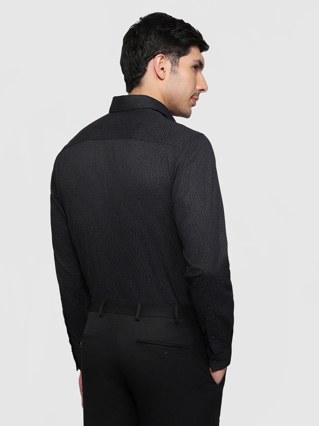 Raymond Black Casual Shirt
