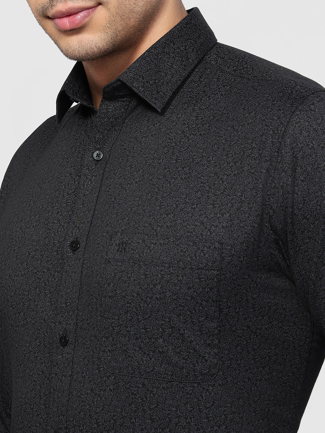 Raymond Black Casual Shirt